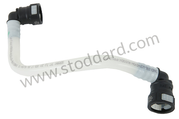 95520125400 - PRESSURE LINE for Porsche Cayenne 955 03-06 &bull; 2006 &bull; Cayenne Turbo &bull; Automatic Gearbox