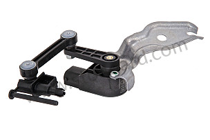 SELF-LEVELLING SENSOR LEFT / OPTION: AIR SUSPENSION WITH LEVEL CONTROL AND HEIGHT AJUSTMENT (PASM) (Option code: I1BK) / Up to serial number 9PALA 48415 (95534107500)