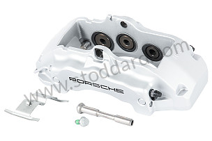 FIXED CALLIPER FOR ASSEMBLY WITH SILVER CALIPER / SILVER / SILVER / FRONT LEFT (95535142153)