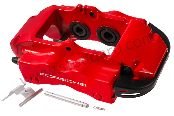 95535242251 - FIXED CALLIPER for Porsche Cayenne 955 03-06 &bull; 2004 &bull; Cayenne Turbo &bull; Automatic Gearbox