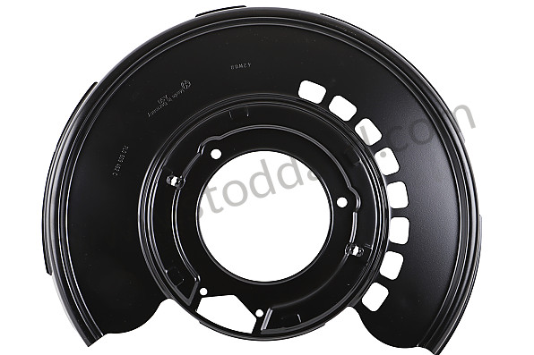 95535280260 - SUPPORTING PLATE for Porsche 