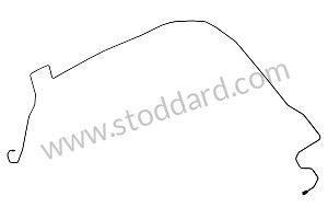 BRAKE LINE REAR LEFT