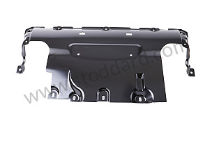 UNDERBODY PROTECTION FRONT / OPTION: ADDITIONAL BODY COVERS STONE GUARDS TYPE 1 (Option code: I6EP), OPTION: COMPONENT SET WIDER WHEEL ARCH COVERS (Option code: I6GF) (95550423501)