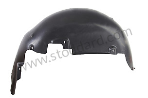 WHEEL-HOUSING LINER RIGHT / OPTION: MUDGUARDS REAR (Option code: I6N1) (95550497203)
