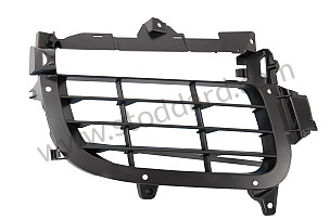 VENTILATION GRILLE SATIN BLACK / SATIN BLACK (9B9) / FRONT RIGHT (955505682129B9)