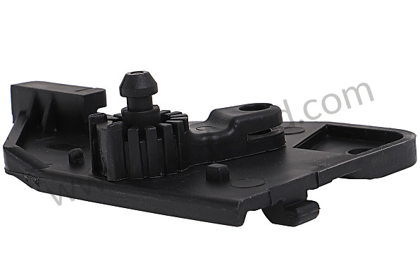 95551163305 - FRONT HOOD HANDLE SUPPORT for Porsche Cayenne 955 03-06 &bull; 2003 &bull; Cayenne S V8 &bull; Manual Gearbox, 6 Speed