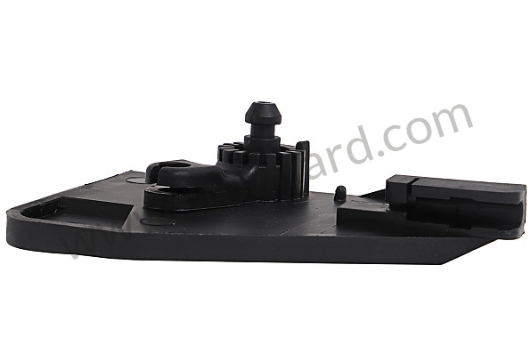 95551163305 - FRONT HOOD HANDLE SUPPORT for Porsche Cayenne 955 03-06 &bull; 2003 &bull; Cayenne S V8 &bull; Manual Gearbox, 6 Speed