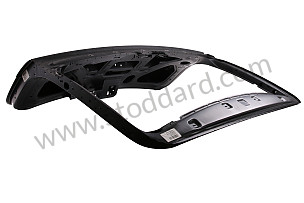 REAR LID OPTION: NUMBER PLATE HOLDER REAR (ECE) (Option code: I6P1) (95551201110GRV)