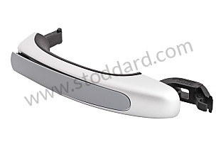 DOOR HANDLE OPTION: CENTRAL LOCKING SYSTEM WITH KEY REMOTE AND INTERIOR OPERATION (Option code: I4K0), OPTION: CENTRAL LOCKING SYSTEM WITH KEY REMOTE INTERIOR OPERATION AND '' SAFE '' MODE (Option code: I4K3) (95553103200G2X)