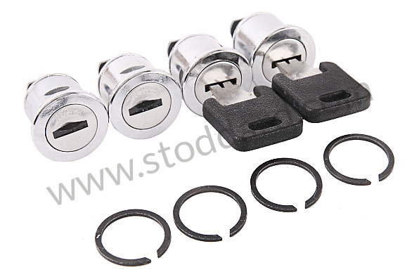 95553805000 - ROOF RACK LOCK SET for Porsche Cayenne 957 07-10 &bull; 2007 &bull; Cayenne V6 &bull; Automatic Gearbox