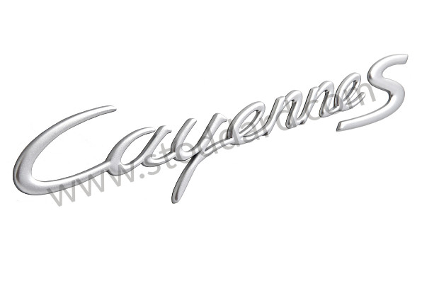 955559037014W9 - LOGO for Porsche Cayenne 955 03-06 &bull; 2006 &bull; Cayenne S V8 &bull; Automatic Gearbox