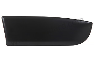 MOULDING MATT BLACK / MATT BLACK (XX2) / RIGHT / OPTION: ALUMINIUM PACKAGE VERSION 2 (Option code: IQJ4) (95555946001XX2)