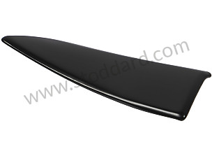 MOULDING MATT BLACK / MATT BLACK (XX2) / RIGHT / OPTION: ALUMINIUM PACKAGE VERSION 2 (Option code: IQJ4) (95555946002XX2)