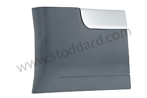 WING COVER UNDERCOAT LEFT / OPTION: ALUMINIUM PACKAGE (Option code: IQJ2) (95555964103G2X)