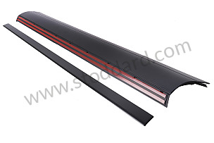 STRIP undercoat / undercoat (G2X) / RIGHT / OPTION: ALUMINIUM PACKAGE VERSION 2 (Option code: IQJ4), OPTION: WITHOUT ANTI RAM PROTECTION MEASURES (Option code: IVR0) (95555967403G2X)