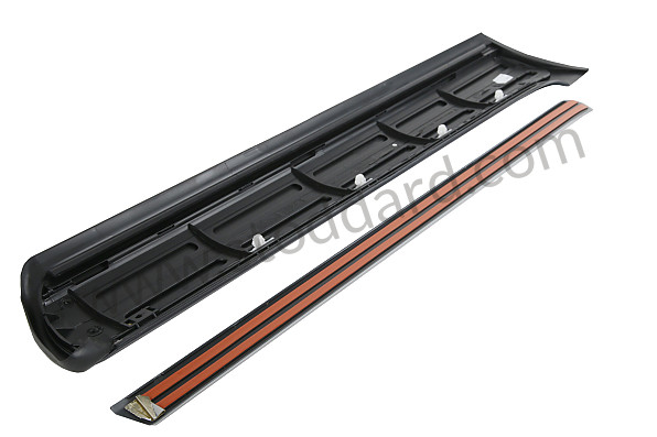 95555968103G2X - DOOR BASECOAT MOLDING for Porsche 