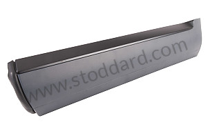 DOOR BASECOAT MOLDING REAR LEFT / OPTION: AEROKIT WITH SILL COVER (Option code: I2D1), OPTION: SILL COVER (Option code: I2D3), OPTION: CAYENNE GTS AEROKIT STANDARD SPOILER (Option code: I2D4), OPTION: ALUMINIUM PACKAGE VERSION 2 (Option code: IQJ4) (95555968703G2X)