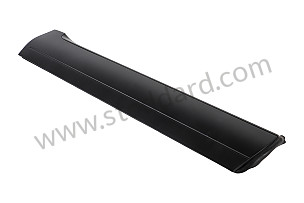 STRIP BLACK / BLACK (7E9) / Lacquer / RIGHT / OPTION: ALUMINIUM PACKAGE VERSION 2 (Option code: IQJ4), OPTION: FRONT END PROTECTION (Option code: IVR4) (955559690017E9)