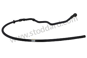 WATER DRAIN HOSE OPTION: PORSCHE LARGE ROOF SYSTEM (Option code: I3FU) (95556220203)