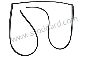 GASKET OPTION: PORSCHE LARGE ROOF SYSTEM (Option code: I3FU)