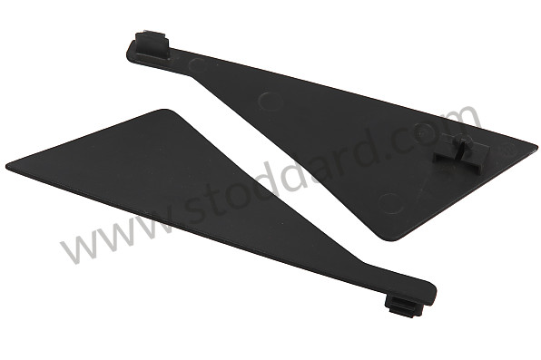 95556290600 - DEFLECTOR SIDE COVERS for Porsche Cayenne 955 03-06 &bull; 2003 &bull; Cayenne V6 &bull; Automatic Gearbox