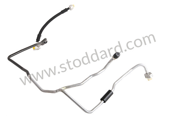 95557375006 - PRESSURE LINE for Porsche Cayenne 955 03-06 &bull; 2003 &bull; Cayenne V6 &bull; Manual Gearbox, 6 Speed