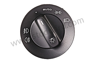 LIGHT SWITCH MATT BLACK / MATT BLACK (6N3) / OPTION: DAYTIME DRIVING LIGHT AUXILIARY DRIVING LIGHT ROW WITH COMING / LEAVING HOME FUNCTION (Option code: I8K3), OPTION: DAYTIME DRIVING LIGHTS AUXILIARY LIGHTS CANADA (NAR) WITH COMING / LEAVING HOME FUNCTION (Option code: I8K9) (955613235036N3)