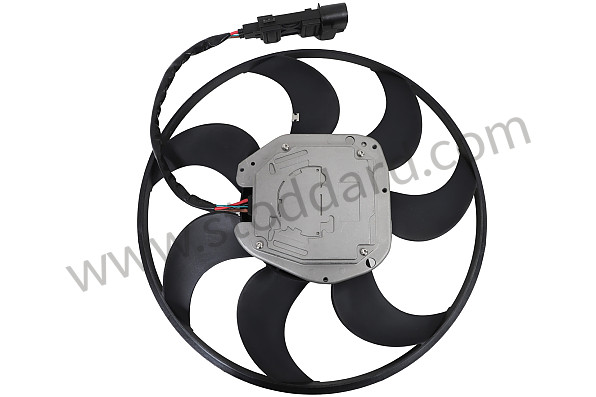 95562413500 - FAN for Porsche Cayenne 957 07-10 &bull; 2010 &bull; Turbo E81 &bull; Automatic Gearbox