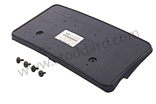 BRACKET OPTION: NUMBER PLATE HOLDER FRONT SMALL (ROW) (Option code: I6W2) (95570110503G2X)