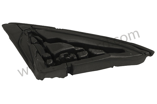 95573183404 - SOUNDPROOFING RIGHT MIRROR FOOT for Porsche Cayenne 957 07-10 &bull; 2008 &bull; Turbo E81 &bull; Automatic Gearbox