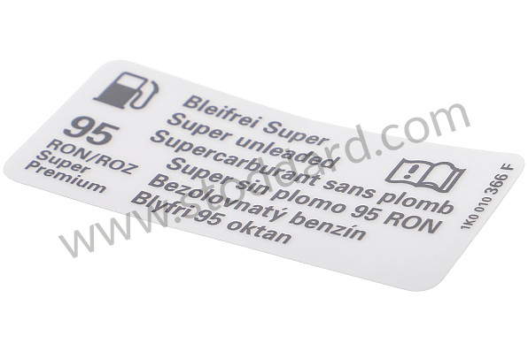 95800611750 - STICKER for Porsche 
