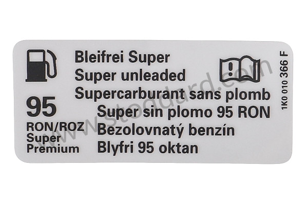 95800611750 - STICKER for Porsche 