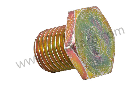 95980370101 - HEXAGON-HEAD BOLT for Porsche 911 Turbo + 965 &bull; 1989 &bull; 3.3 Turbo &bull; Targa &bull; Manual Gearbox, 5 Speed