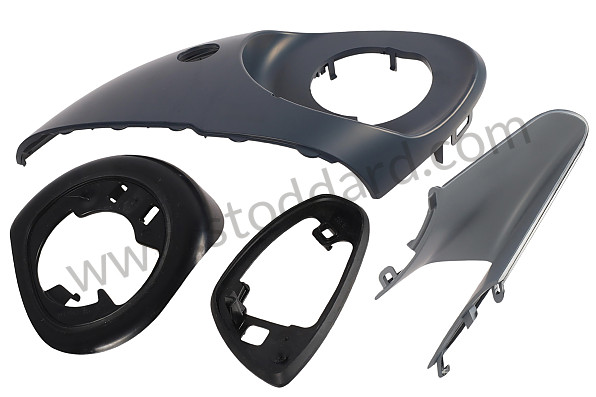 95B04480062 - DOOR MIRROR SPORTDESIGN SET FOR CARS WITH HEADLIGHT UNIT for Porsche 