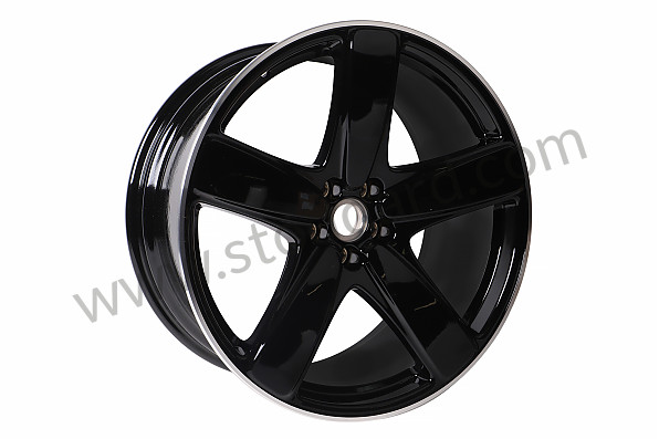 95B601025EC041 - ALLOY WHEEL - BLACK for Porsche 