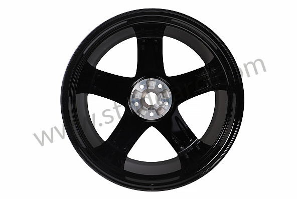 95B601025EC041 - ALLOY WHEEL - BLACK for Porsche 