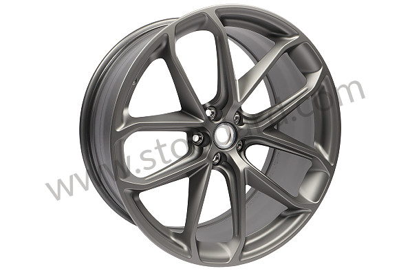 95B601025FSOB5 - ALLOY WHEEL PLATINUM SATIN-MATT for Porsche 