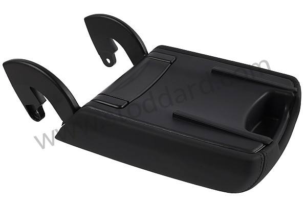 95B864207CA11 - ARMREST  WITH CREST BLACK for Porsche 