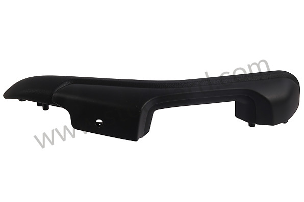 95B867373D1D0 - ARMREST (LEATHERETTE) BLACK for Porsche 