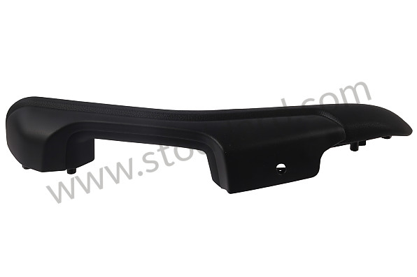 95B867374D1D0 - ARMREST (LEATHERETTE) BLACK for Porsche 