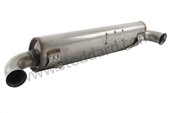 96411104504 - MUFFLER for Porsche 964 &bull; 1992 &bull; 964 Carrera 2 &bull; Coupe &bull; Automatic Gearbox