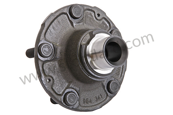 96434106515 - FRONT WHEEL HUB for Porsche 964 &bull; 1992 &bull; 964 Carrera 2 &bull; Targa &bull; Automatic Gearbox