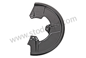 PROTECTIVE PLATE FRONT LEFT (96435180302)