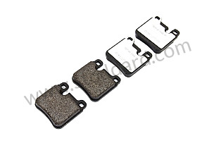 BRAKE PADS REAR (A96435294903)
