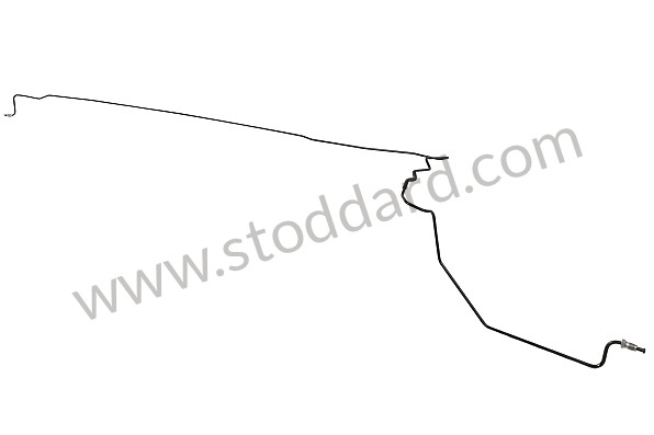 96435517903 - BRAKE LINE for Porsche 964 &bull; 1992 &bull; 964 Carrera 2 &bull; Cabrio &bull; Automatic Gearbox