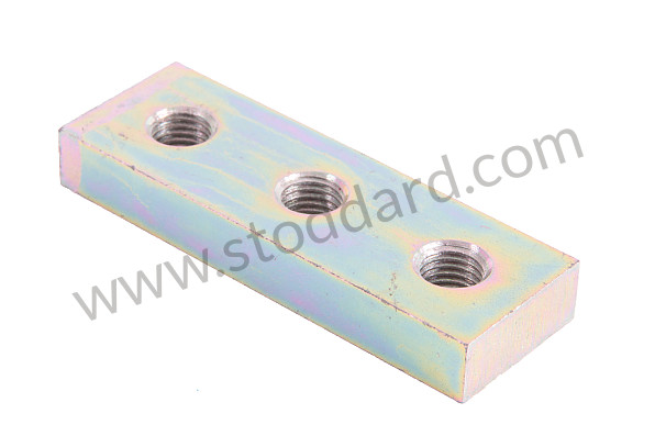 96450113300 - THREADED PLATE for Porsche 911 Turbo + 965 &bull; 1991 &bull; 3.3 Turbo &bull; Coupe &bull; Manual Gearbox, 5 Speed