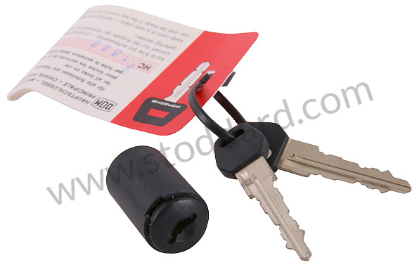 96453896100 - LOCK CYLINDER for Porsche 964 &bull; 1992 &bull; 964 Carrera 2 &bull; Coupe &bull; Automatic Gearbox