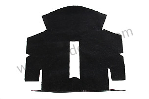 ADHESIVE CARPET Left-hand drive / black / black (5FV) (964551055015FV)