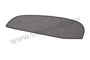 Dashboard Trim Cover Left-hand drive / black / black (01C) / RIGHT (9645522320101C)