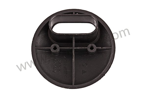9645557610001C - Satin Black Door Strap Rosette For 911 1989-94 for Porsche 